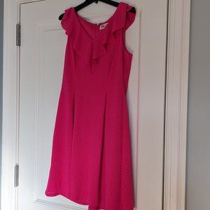 Ruffle Top A Line Dress, Eliza J Size 12 Never Worn